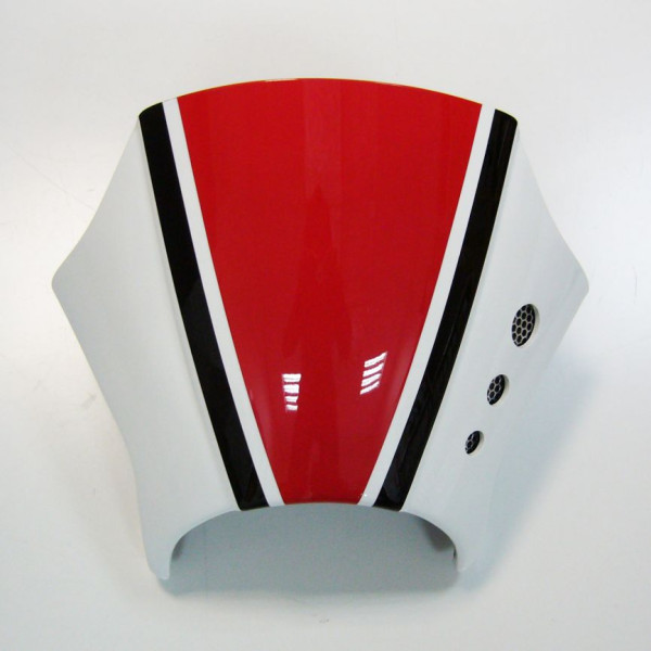 Ermax Ermax nose fairing | basic white/vivid red cocktail 1 [vrc1]/black | yamaha xsr 900 2020>2021